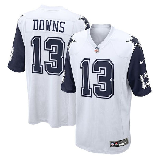 Dallas Cowboys Caleb Downs 2026 Draft First Round Pick No. 11 Game Jersey White