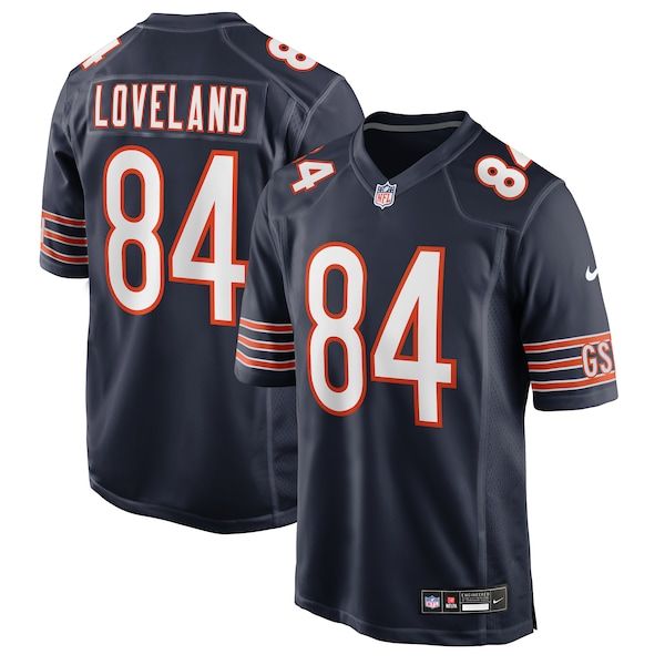Chicago Bears Colston Loveland Game Jersey Navy