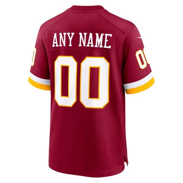 Washington Commanders Custom Game Jersey Burgundy - photo 4