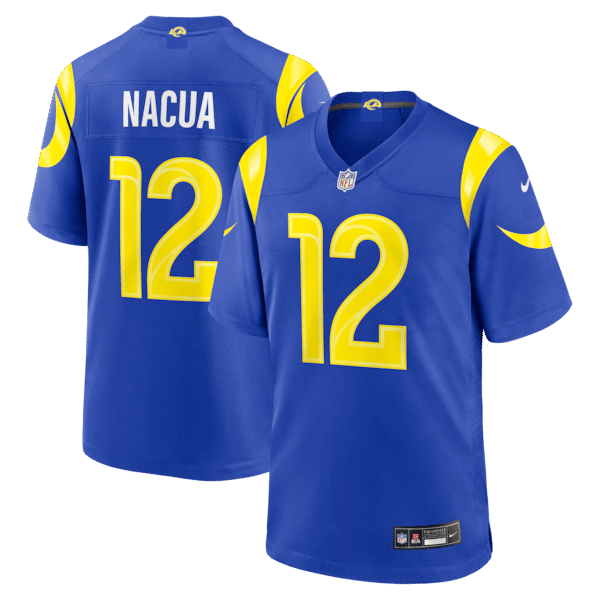 Los Angeles Rams Puka Nacua Game Jersey Royal
