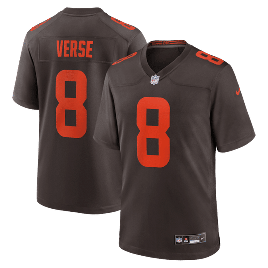 Cleveland Browns Jared Verse Alternate Alpha Dawg Game Jersey Brown