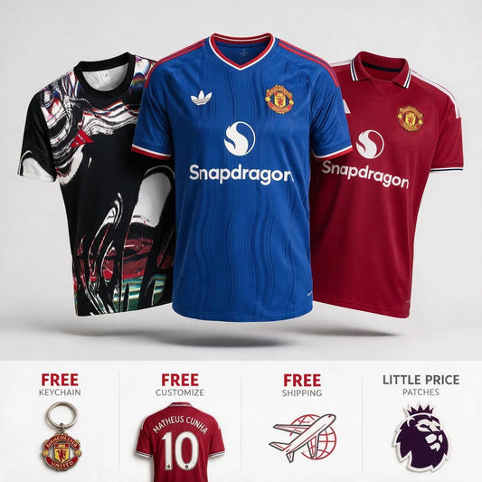 Manchester United Combo 26/27 - Home, Away and Training