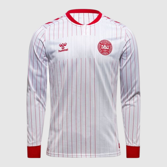 Denmark Away Long Sleeve Jersey 2026/27 Player Version