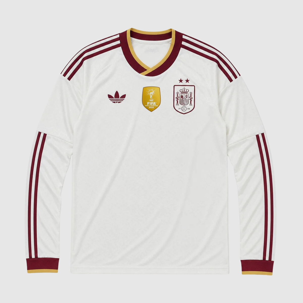 Spain Away Long Sleeve Jersey 2026/27 Player Version