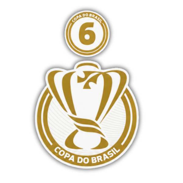 Patch Copa do Brasil Participation 6 Titles
